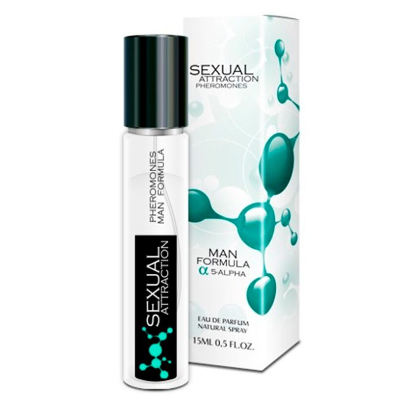 Parfum aux Phéromones Sexual Attraction Homme - Euro1Sex - EURO1SEX