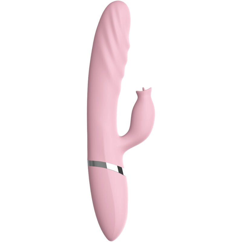 Vibromasseur Chauffant à Poussées et Langue Rose - Armony - Armony