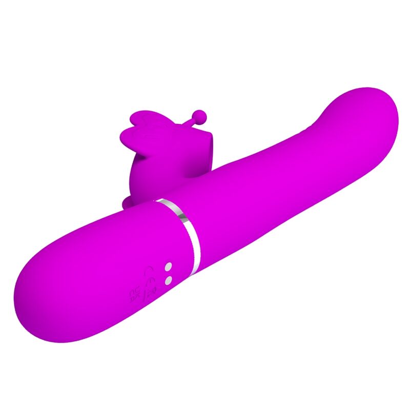 Vibromasseur Rabbit Pretty Love Papillon Fuchsia - Pretty Love