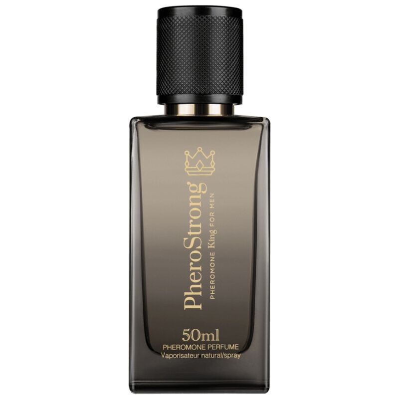 PheroStrong - Parfum avec Phéromones Homme King - 50 ml