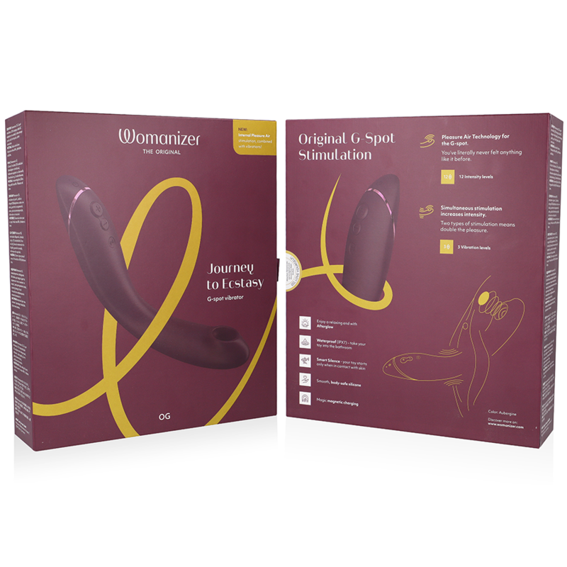 Womanizer - OG G-Spot Stimulateur Point G | Aubergine