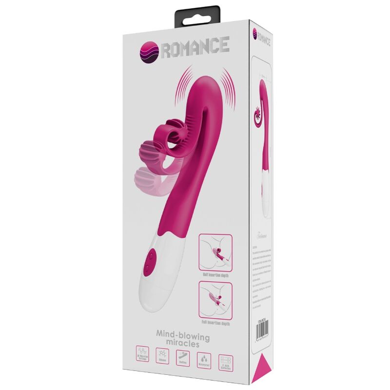 Vibromasseur Romance stimulateur 30 vitesses rose - Romance - ROMANCE