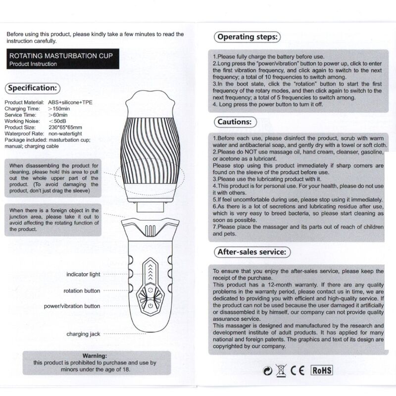 Armony – Simulateur Réaliste de Fellation - Blanc