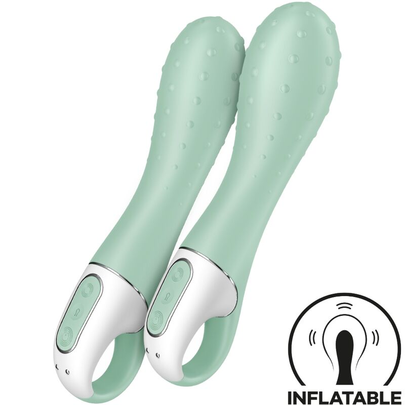 Vibromasseur Gonflable Air Pump Vibrator 3 Vert - Satisfyer