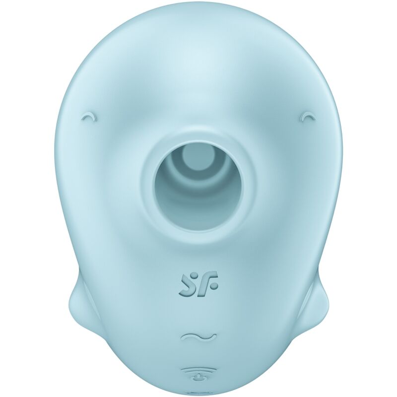 Vibromasseur Air Pulsé Sassy Seal Bleu - Satisfyer