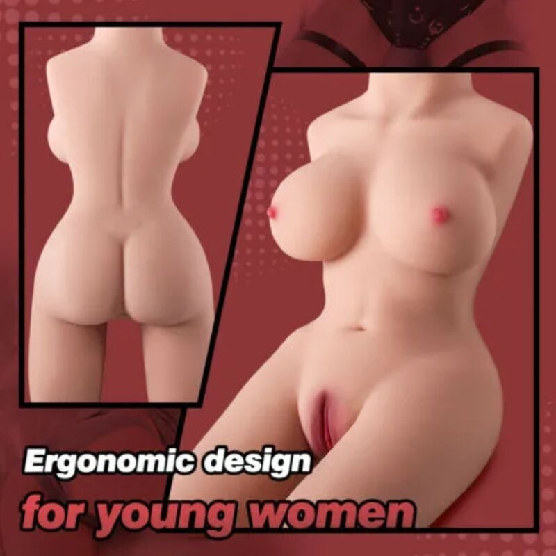 Weiblicher Torso-Masturbator Ultra Realistisch TPE 7.2kg - Armony