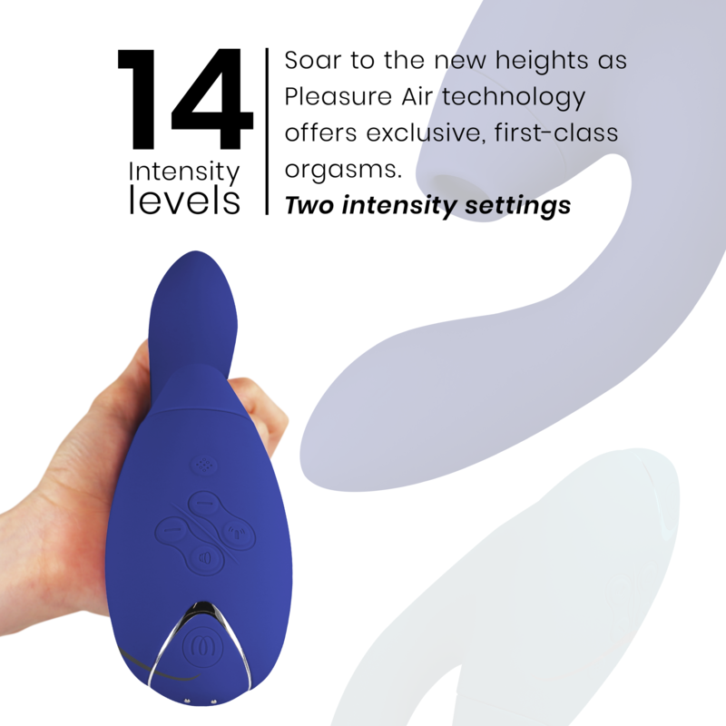 Womanizer - Duo 2 Double Stimulation du Clitoris | Bleu