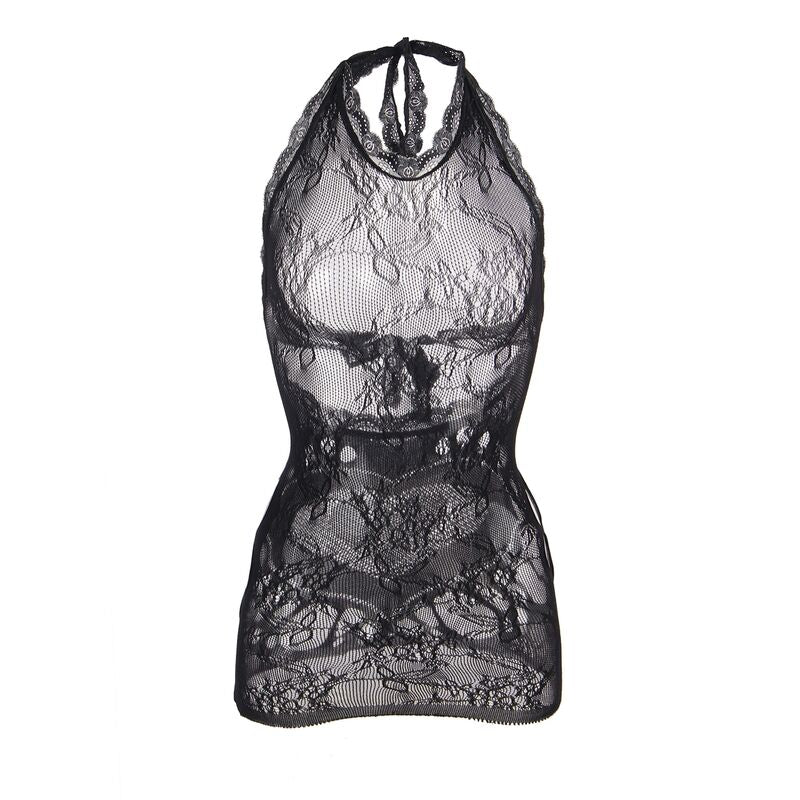 Mini Robe Résille Subblime Cœur Noir Taille Unique - Subblime - SUBBLIME DRESSES