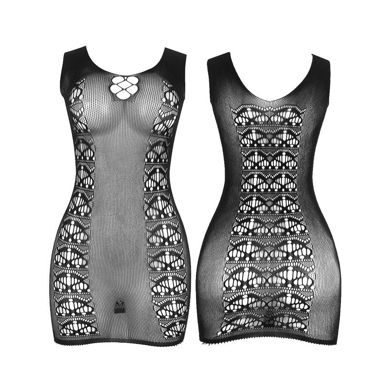 Body Court Résille Subblime 952167 Noir - Subblime - SUBBLIME DRESSES
