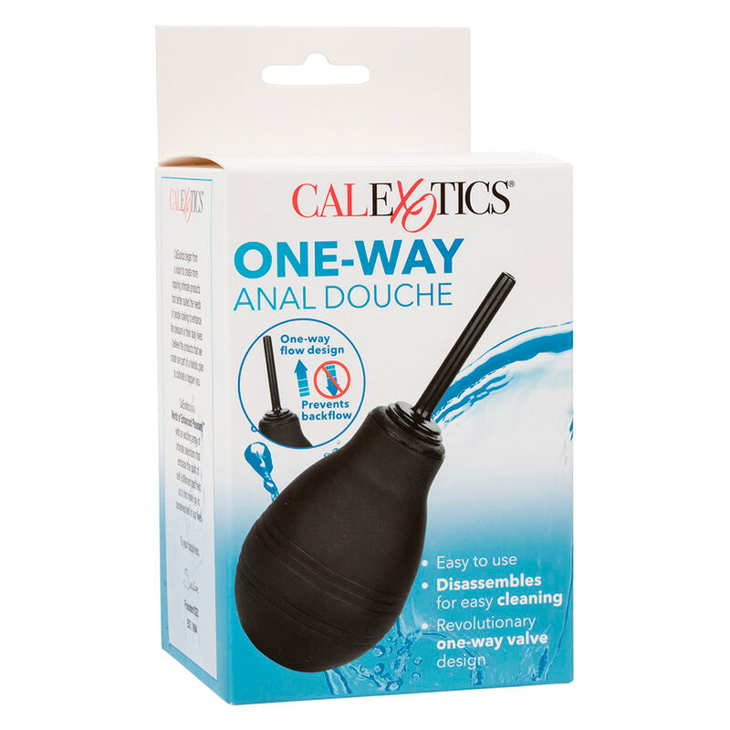 Poire Intime Anale One-Way 216ml Noir - Calexotics