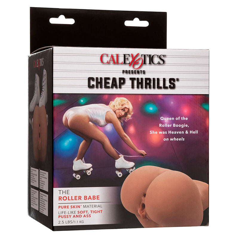 Masturbateur The Roller Babe Double Entrée Flesh - Calexotics