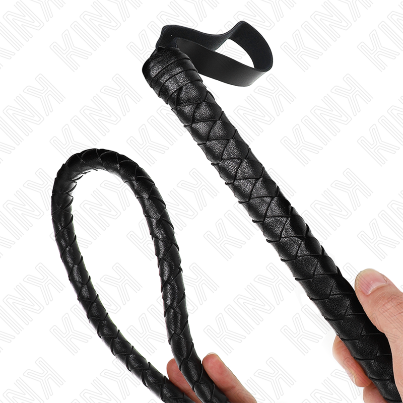 KINK - Fouet BullWhip BDSM Noir - 210 cm