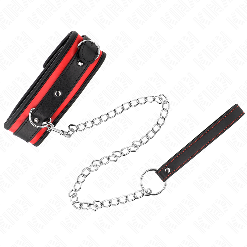 Collier BDSM Lourd avec Ceinture 65cm Réglable - KINK - KINK COLLAR & GAG