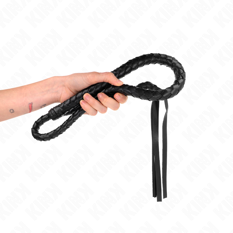 KINK - Fouet Bullwhip Noir - 110 cm