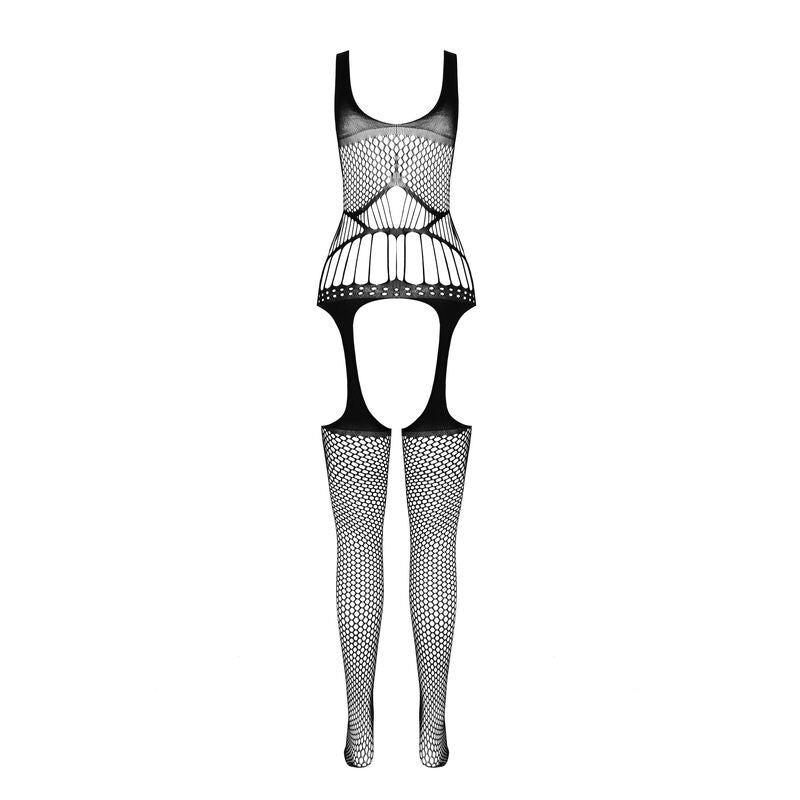 Bodystocking BS 106 Noir Taille Unique - Passion