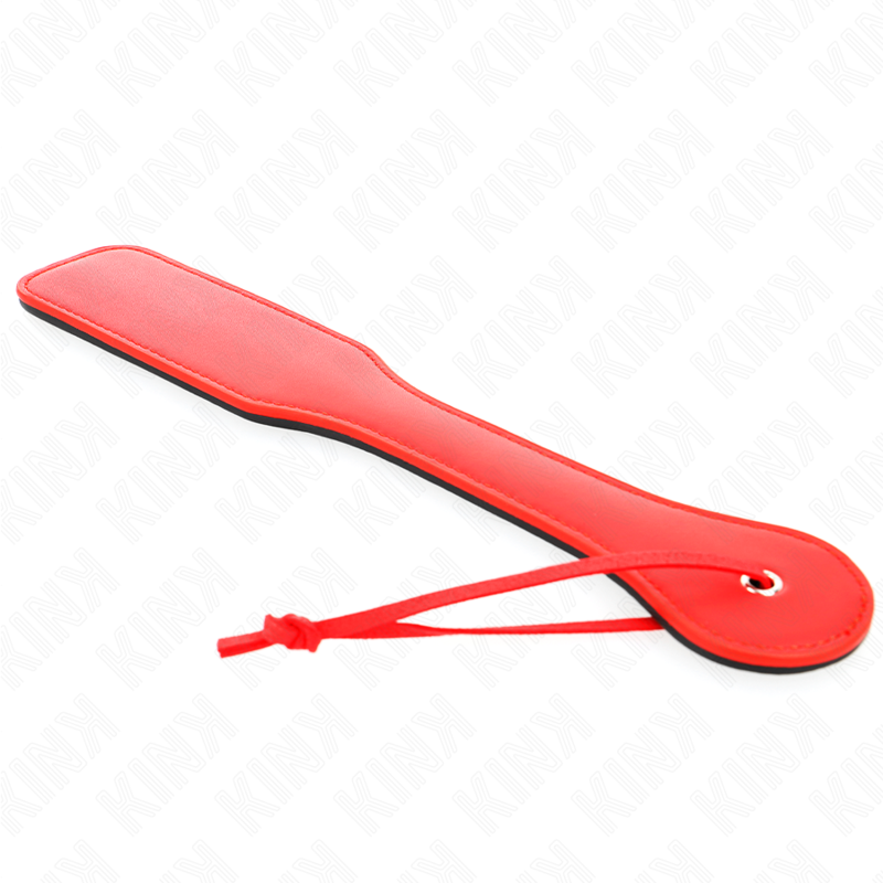 KINK - Tapette BDSM Double Face Rouge et Noir - 32 cm
