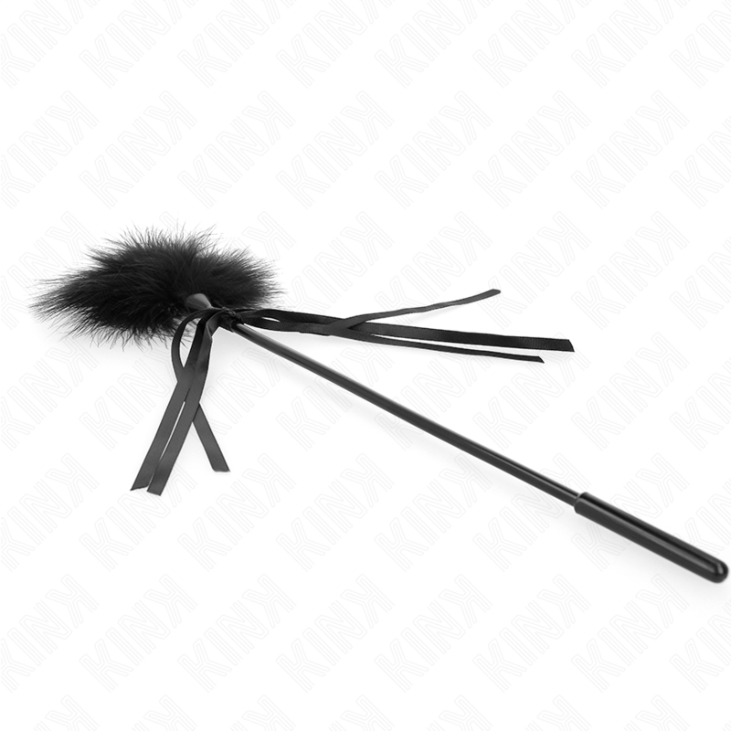 Plume chatouilleuse avec nœud 35 cm - Kink - KINK IMPACT & TOUCH