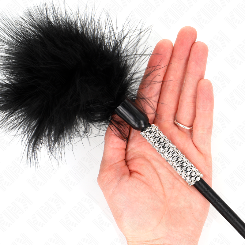 Plumeau Chatouilles Strass 50cm - KINK - KINK IMPACT & TOUCH