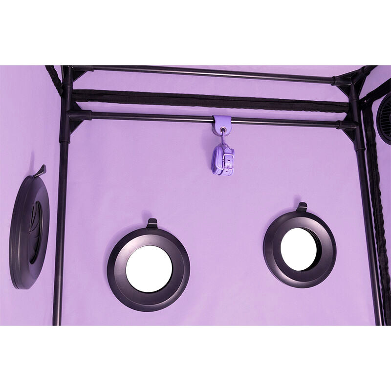Secret Dome - Cabine BDSM ’Bondage box’ Scandale - Violet et Noir