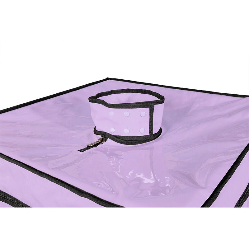 Secret Dome - Cabine BDSM Contrainte Bukkake - Violet et Noir