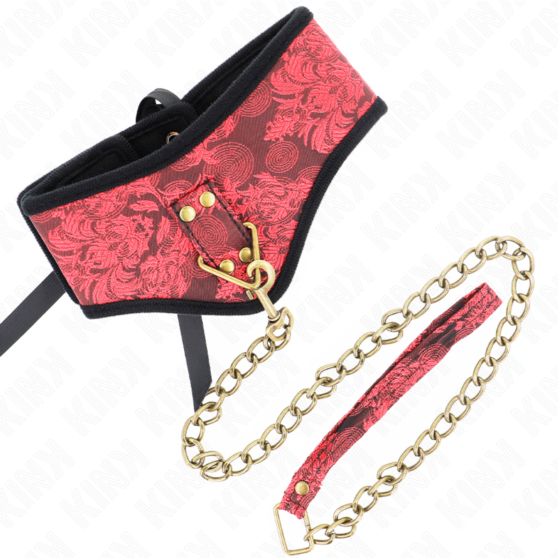 Collier BDSM Scandale avec Bracelet Dentelle 75cm - KINK - KINK COLLAR & GAG