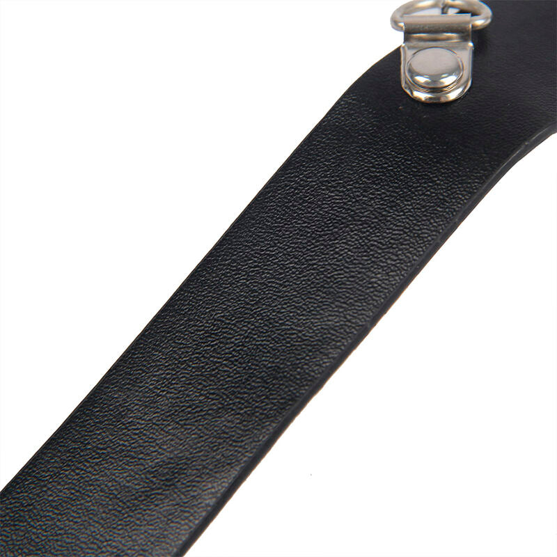 Subblime – Pinces à seins avec cuir bondage noires - Taille unique