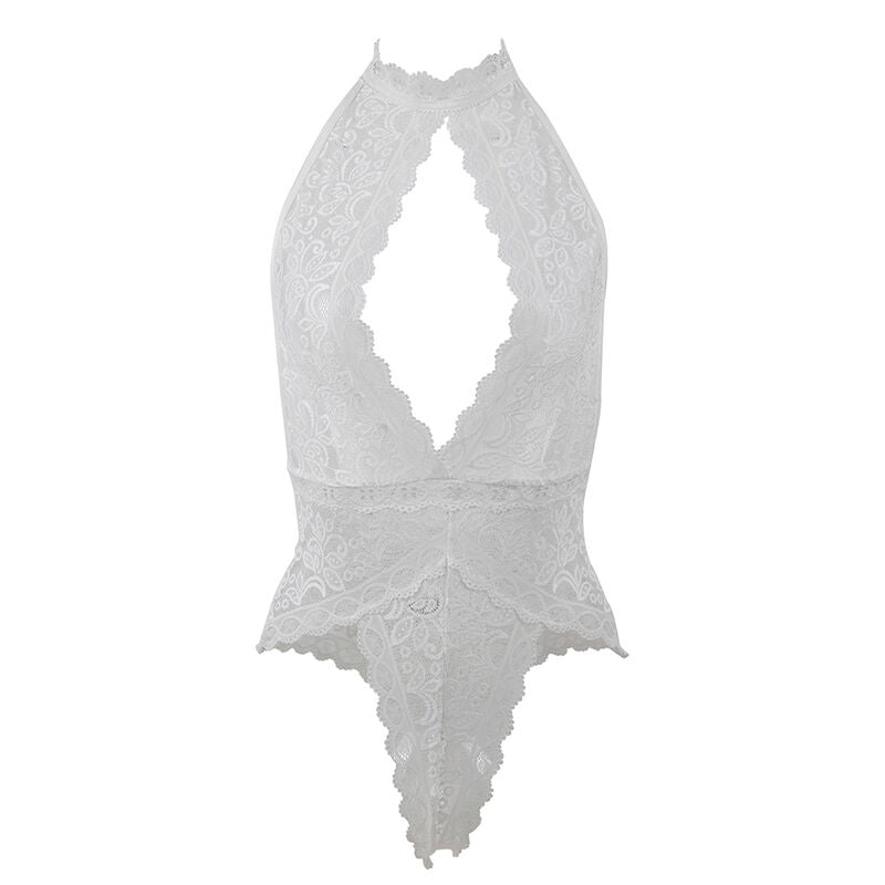 Body dentelle blanc S/M - Subblime - SUBBLIME BODYSTOCKINGS