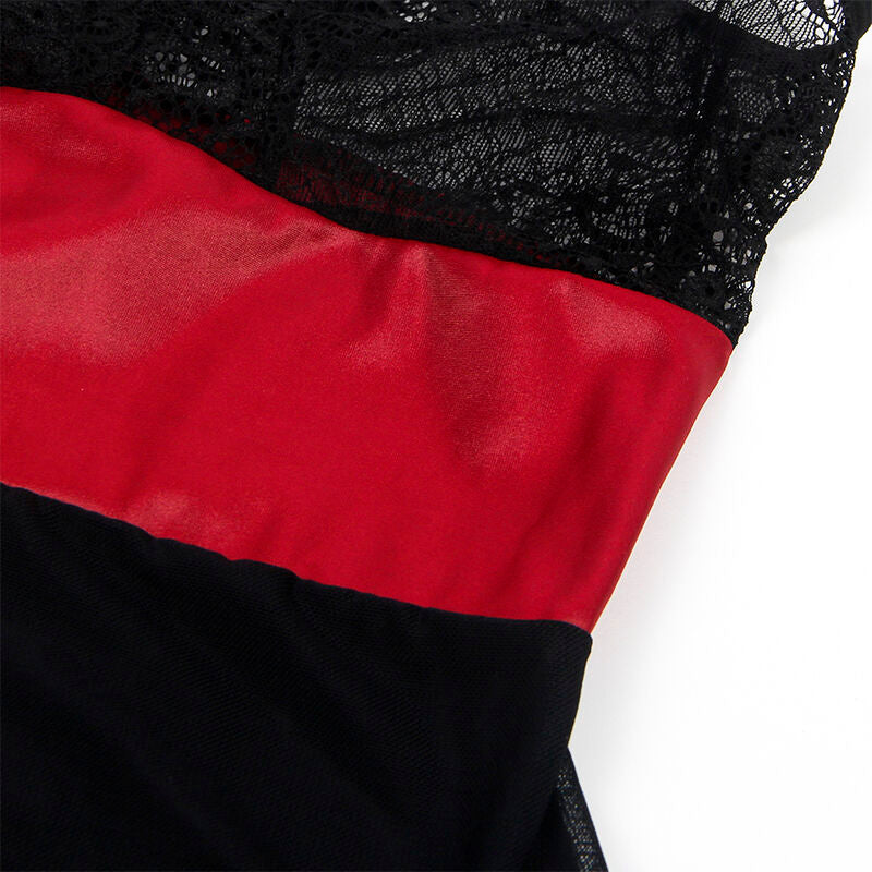 Robe bondage en dentelle noire taille L/XL - Subblime - SUBBLIME DRESSES