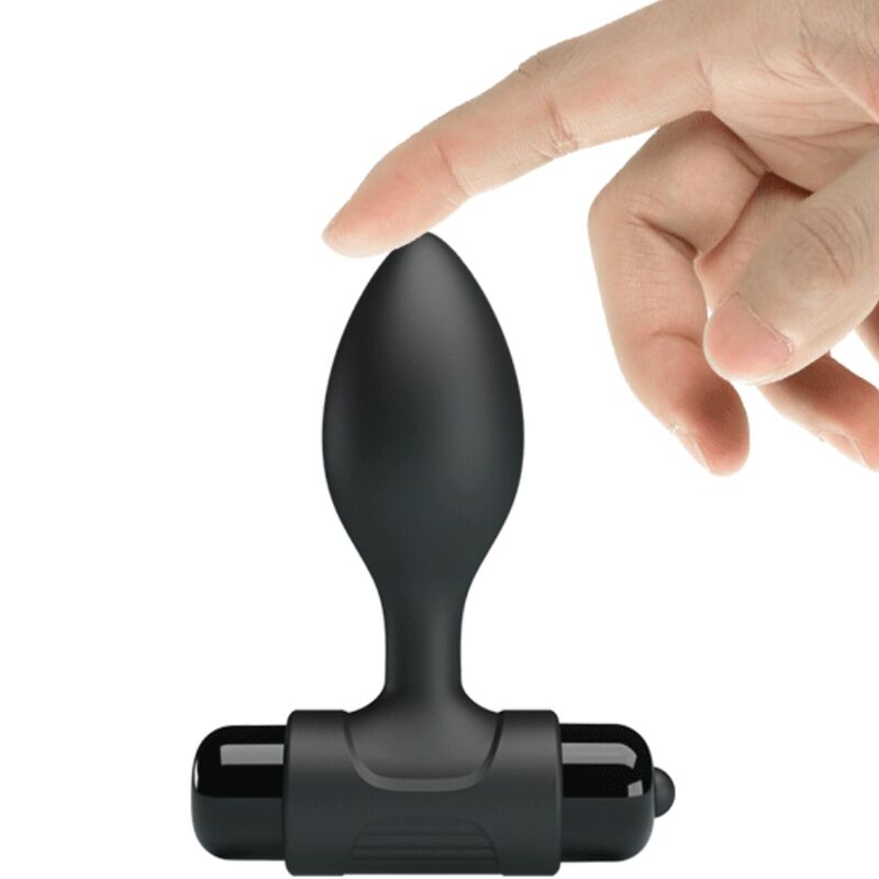 Plug Anal Vibrant Pretty Love Sensations Noir - Pretty Love