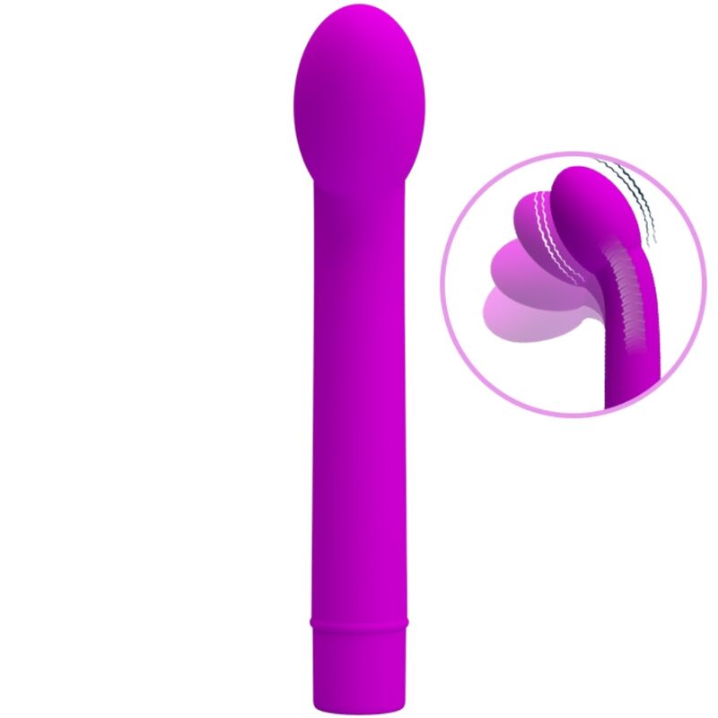Vibrateur Point G Logan Violet 10 Vibrations - Pretty Love