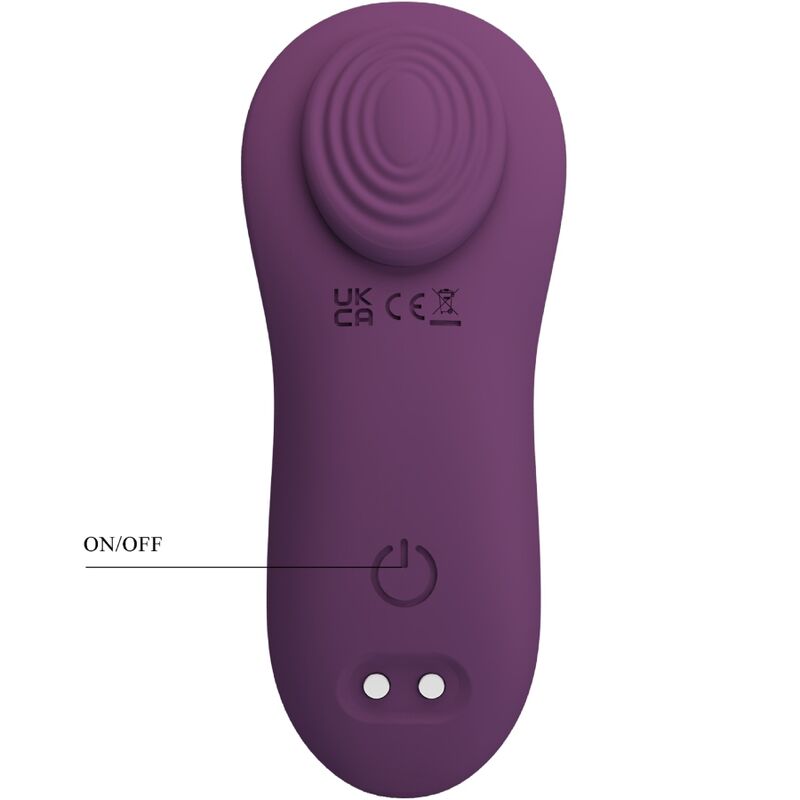 Vibromasseur Franz Connecté Violet - Pretty Love