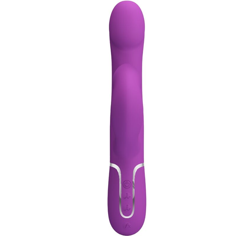 Vibromasseur Rabbit Pretty Love 4 en 1 Violet - Pretty Love