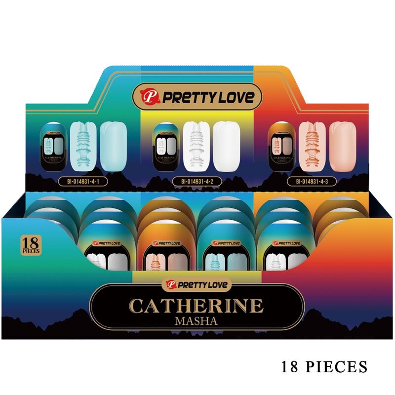 Pack Masturbateurs Pretty Love Masha 18 Textures - Pretty Love
