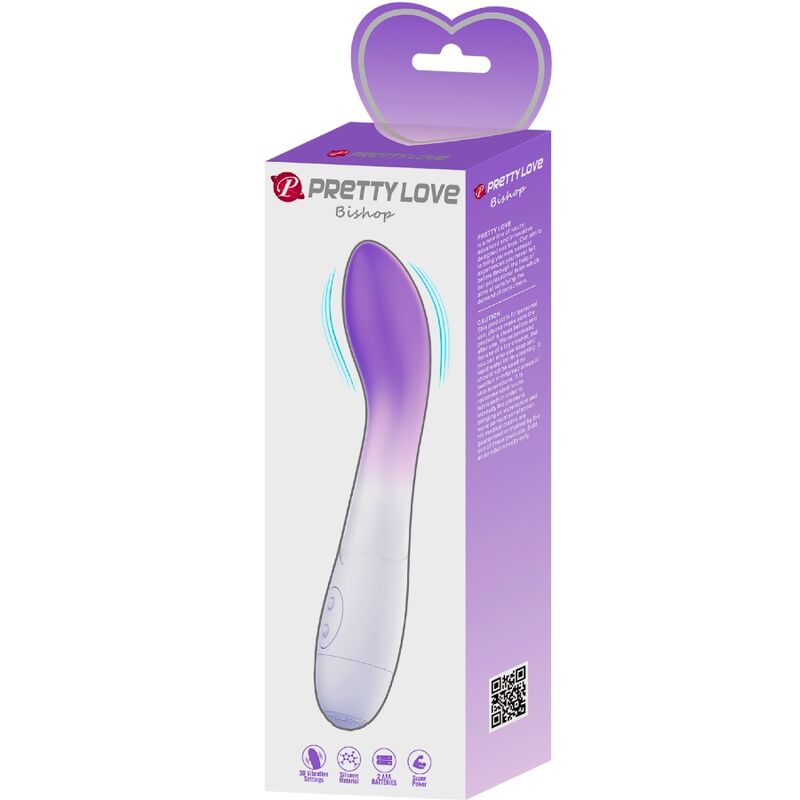 Vibromasseur Point G Bishop Violet - Pretty Love