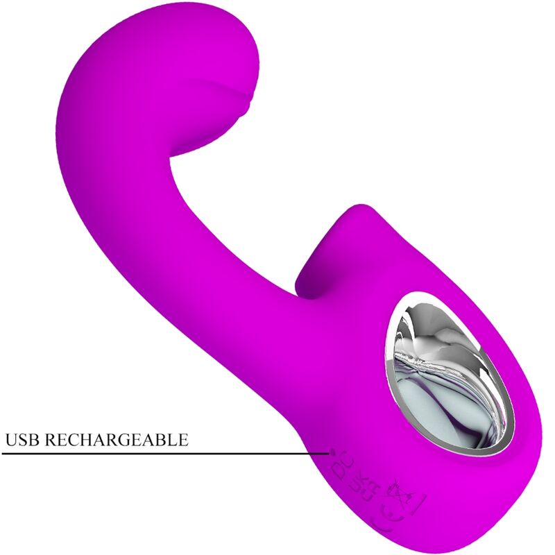 Stimulateur Double Sibel Violet - Pretty Love