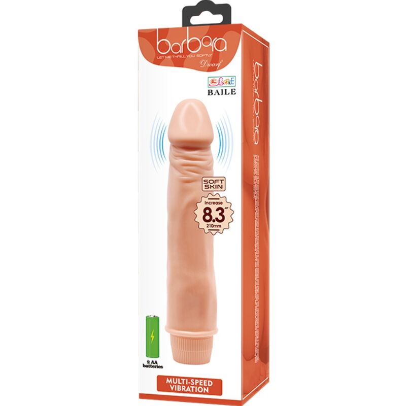 Baile - Vibromasseur Gode Réaliste Chair - 21 cm