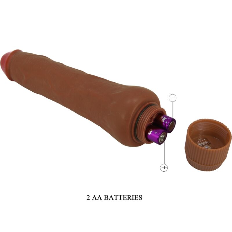 Baile - Vibromasseur Gode Réaliste Marron - 25 cm