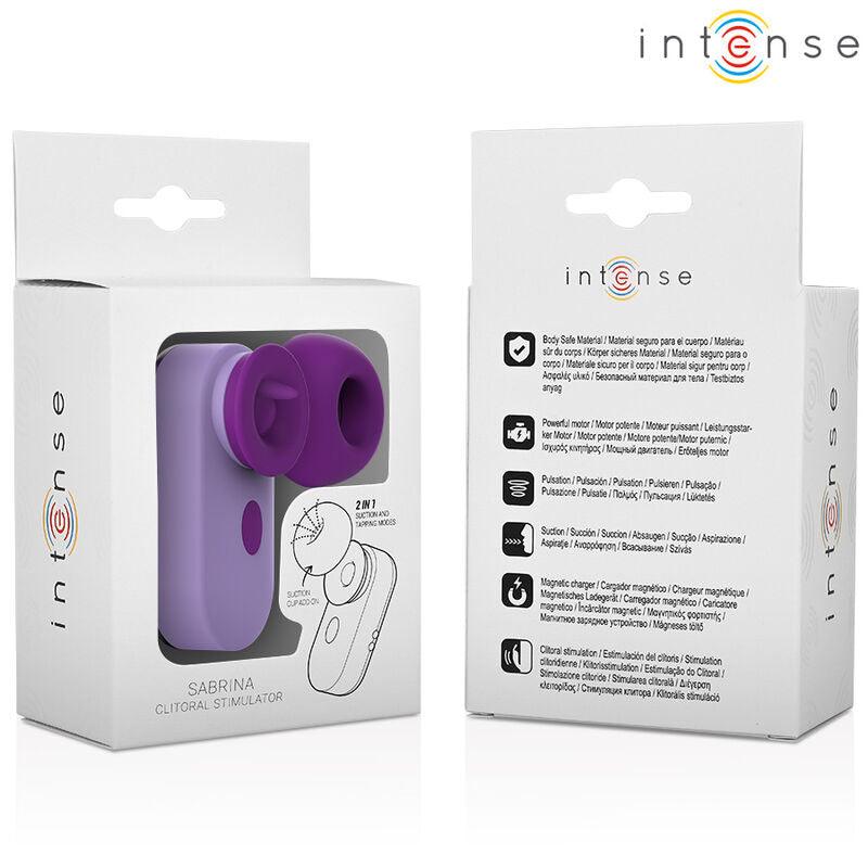 Stimulateur Clitoridien Sabrina Violet - Intense