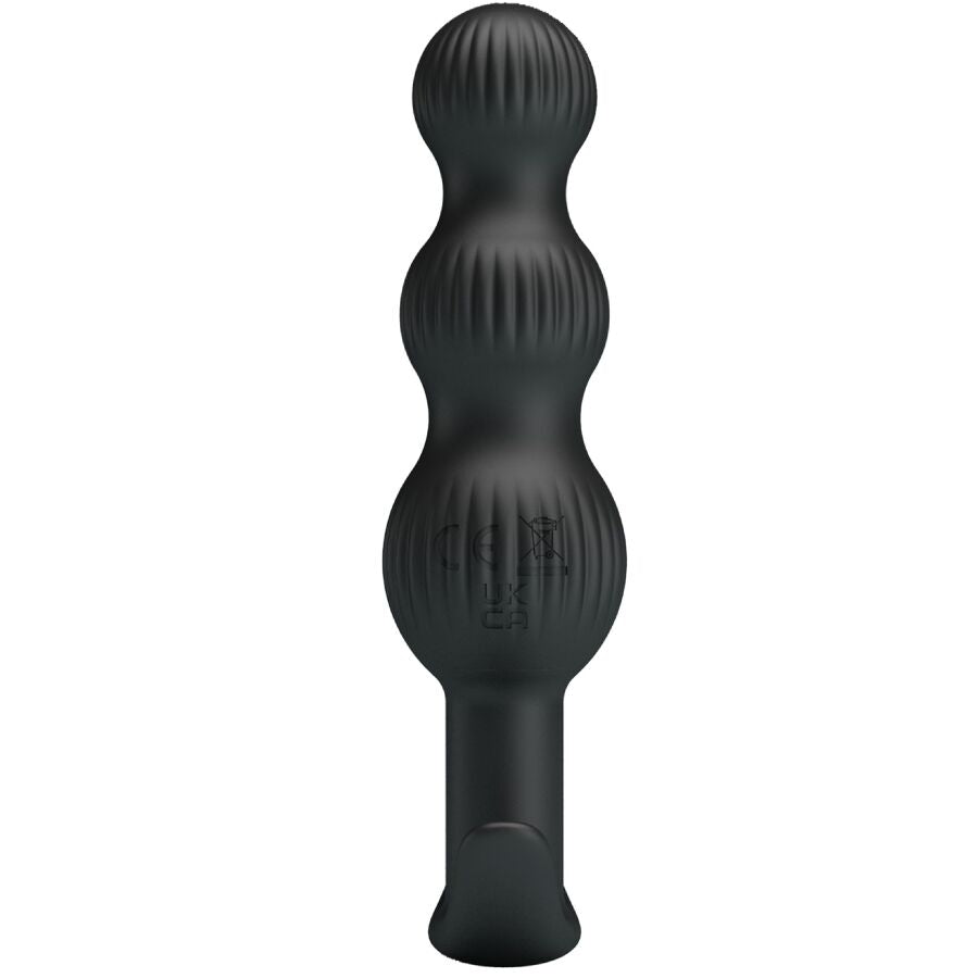 Vibrateur Anal Sidney 10 Vibrations Noir - Pretty Love