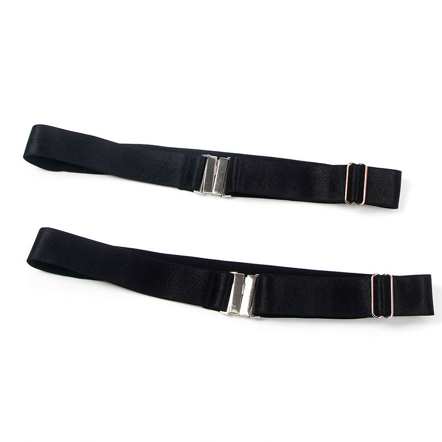 Anneaux de Jambe Boucles Réglables Noires - Subblime - SUBBLIME ACCESORIES