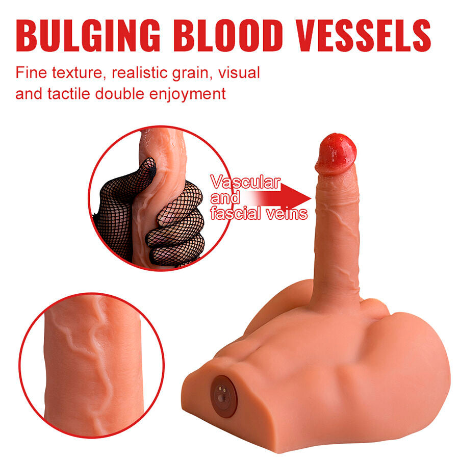 Masturbateur Peel Dildo Ass Poussée Automatique 17,5cm - Xise