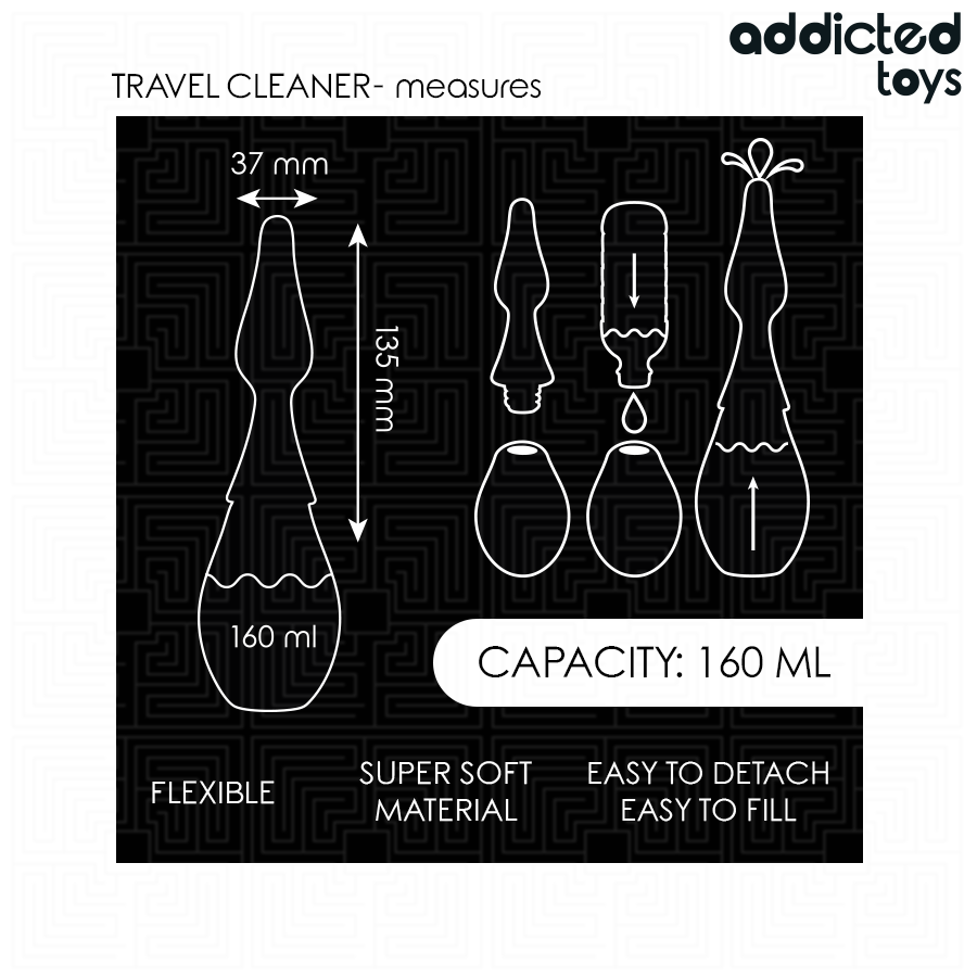 Poire de Lavement de Voyage Modèle 1 - Addicted Toys