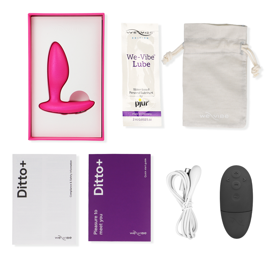 We-Vibe - Analplug Ditto+ mit Vibrationsfunktion und App-Steuerung