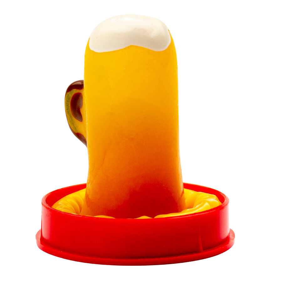 Préservatif Fantaisie Peint Main Verre de Bière - Condomerie - CONDOMERIE