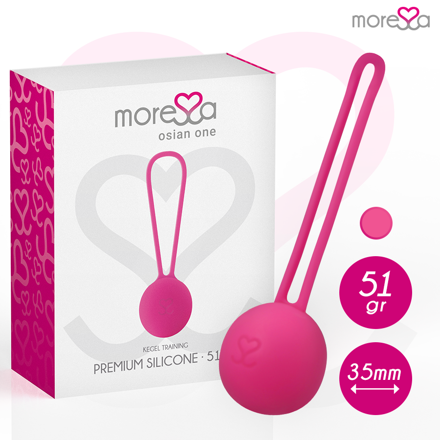 Moressa – Boules de Geisha 51 g Renforcement Plancher pelvien - Rose