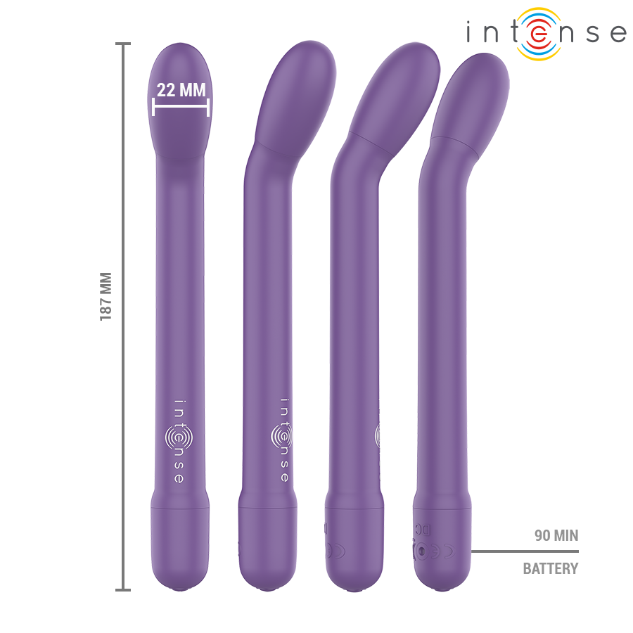 Stimulateur Point G Rechargeable Karlie Violet - Intense Fun