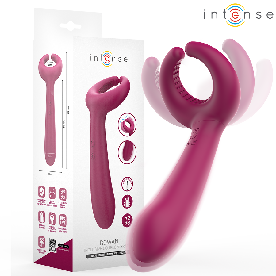 Vibrateur Couple Rowan Inclusif - Intense