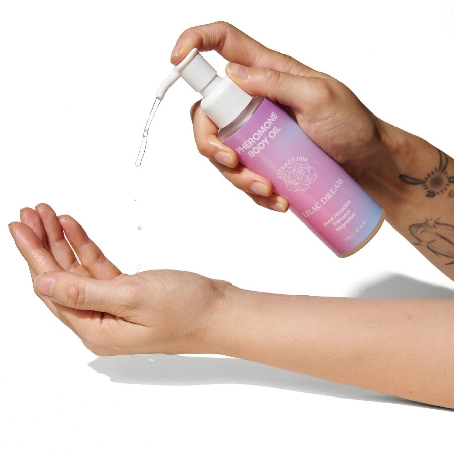 Huile Corporelle Phéromones Bloom Lilac Dream 120ml - Eye of Love - EYE OF LOVE
