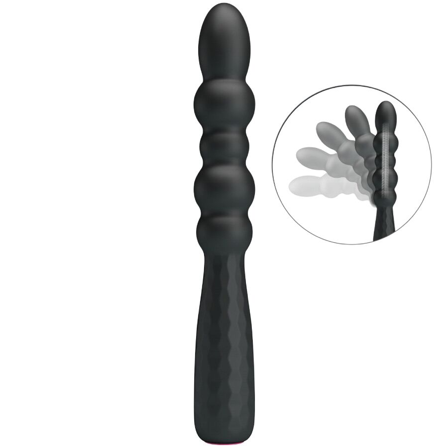 Plug Anal Vibrant Flexible Mr Play Noir - Mr Play