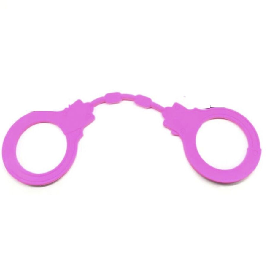 Menottes Érotiques en Silicone Rose - Diablo Picante